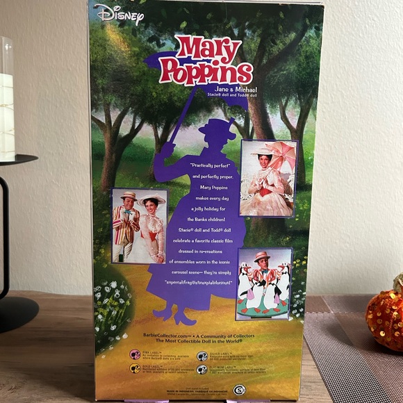 Barbie Pink Label Collection Mary Poppins NIB❤️ - Picture 2 of 2